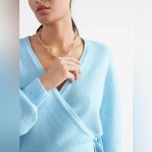 & Other Stories wrap cardigan